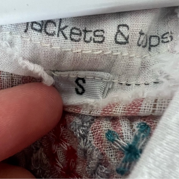 Johnny Was Embroidered Linen-Cotton Blend Mini Dress - Picture 7 of 8